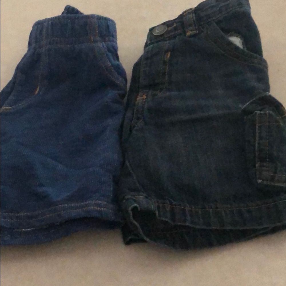 2 pair shorts size 18. Boys